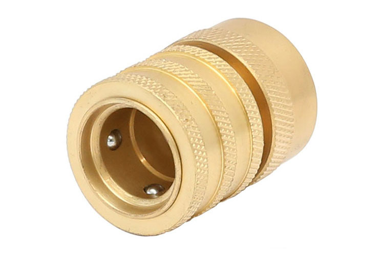 3/4 €Female Латунь Quick Hose Connector with water stop