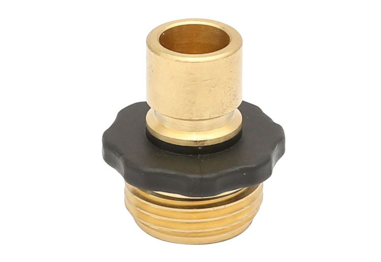 Латунь Male Garden Hose Quick Connect Fitting with Rubber